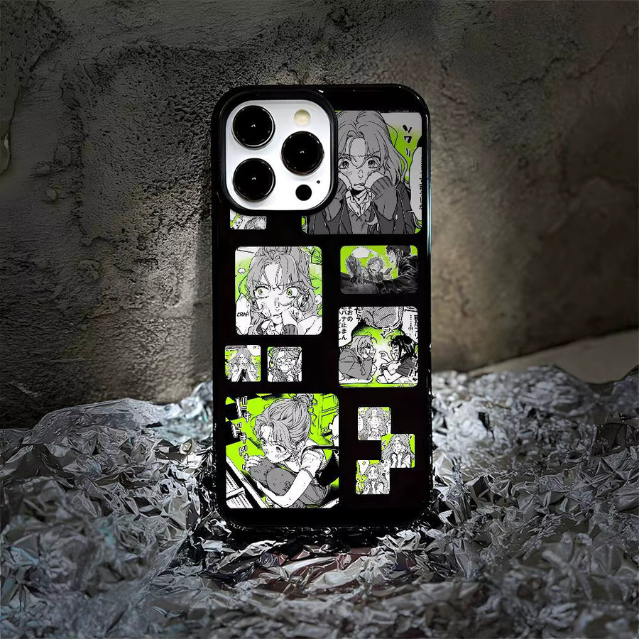 A-Aya Oosawa Koga Mitsuki Handyhülle für Apple iPhone 16 15 14 13 12 11 Pro Max Plus Mini mit MagSafe Magnetisch Multicolor - Bild 4