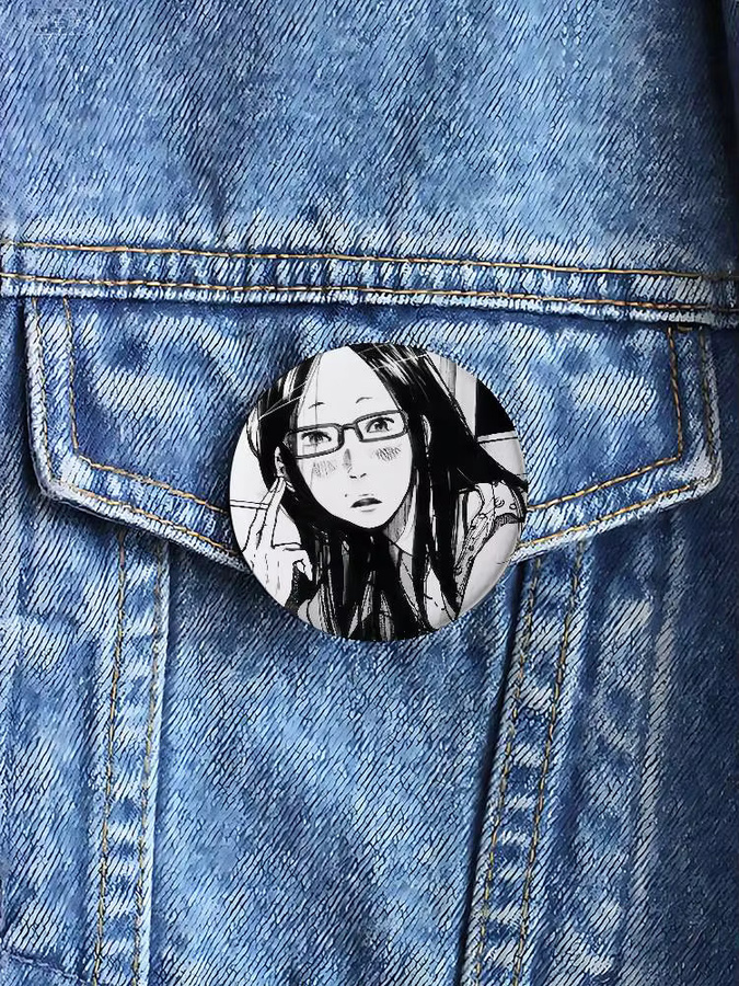 KAYOU Brosche, Runde Abzeichen, Comics Goodnight Punpun - Bild 6