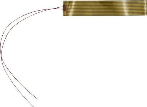 Thermo TECH Polyamid Heizelement von 3M, 24 V/AC und 24 V/DC, 11W, Schutzart IPX4, Farbe: Gold, L x B: 221,5 x 40 mm - Bild 1