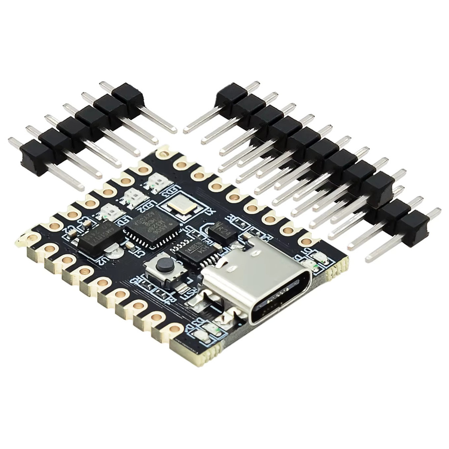 Arduino Nano Mini-Entwicklungsboard mit ATMEGA328P Chip und USB-C Anschluss in Schwarz - Bild 2