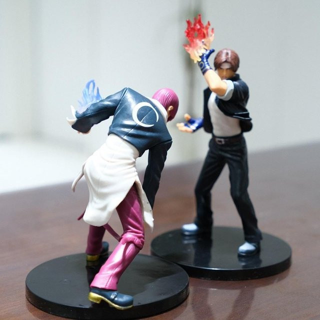 SNK The King of Fighters '98 Kyo Kusanagi Iori Yagami Actionfiguren, 18cm, ab 14 Jahren - Bild 1