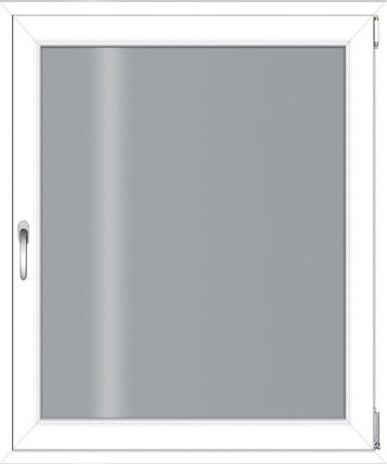 RORO Kunststoff-Fenster KOMFORT B70 in Weiss mit Klarglas, B: 105 cm, H: 120 cm - Bild 1
