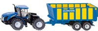 Siku New Holland mit Silagewagen, Modellfahrzeug, 1:50 - Bild 1
