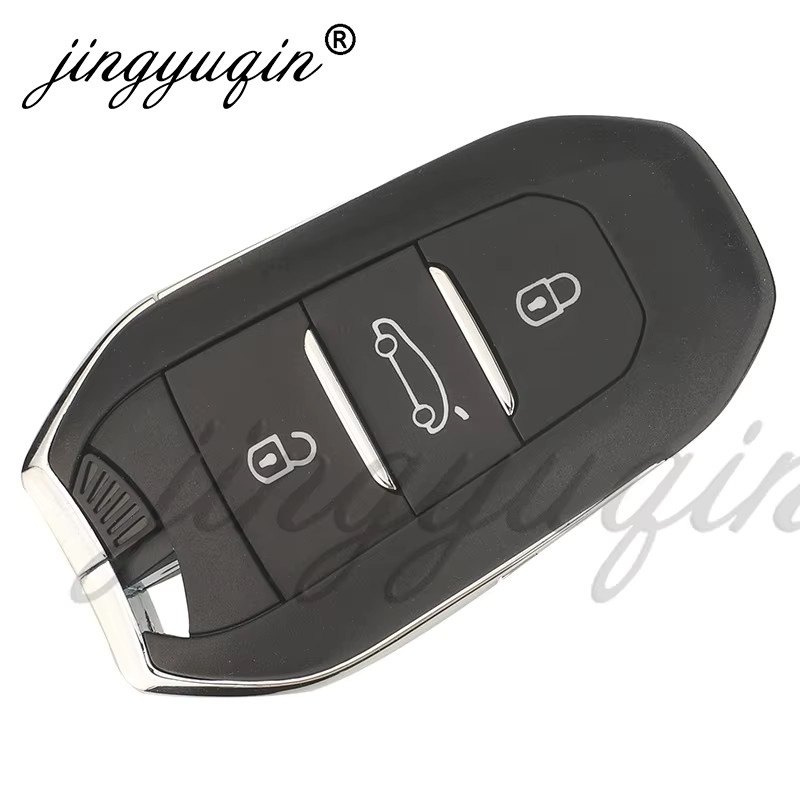 IM3A 433 MHz 4A Auto Fernbedienung Schlüssel für Citroen C3 C4 DS7 Peugeot 307 308 3008 508 5008 Vauxhall Opel Grandland X Astra Corsa in Schwarz - Bild 2