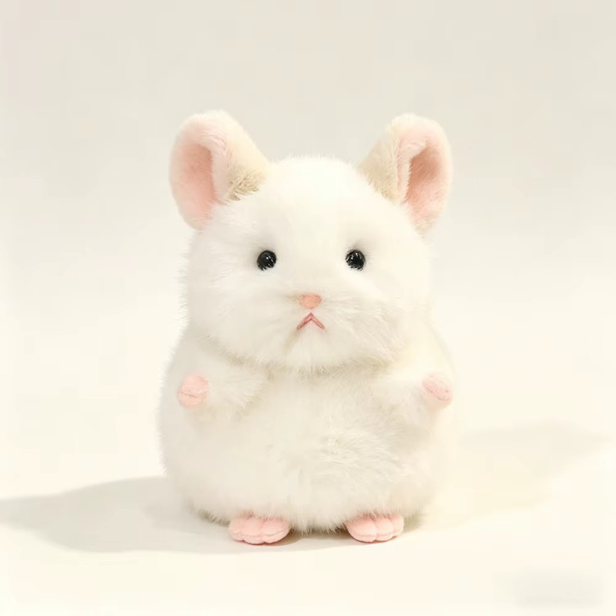YUZHINUO Chinchilla-Plüschtier, Grau - Bild 3