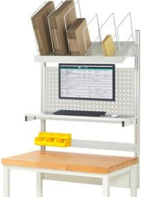 RAU System-Aufbau Komplettset 03 in Grau und Weiß, Breite: 100 cm - Bild 1
