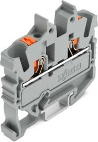 WAGO Mini-Durchgangsklemme 2252-1201 grau 2,5mm² - Bild 1