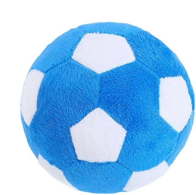 A Family Of Home Textiles Hund-Fußball, Weiches Kauspielzeug Plüsch, rot - Bild 1