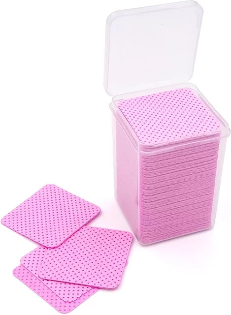 vvocci Reinigungstücher für Nagellackentfernung, M40 Pink, Unisex - Bild 1