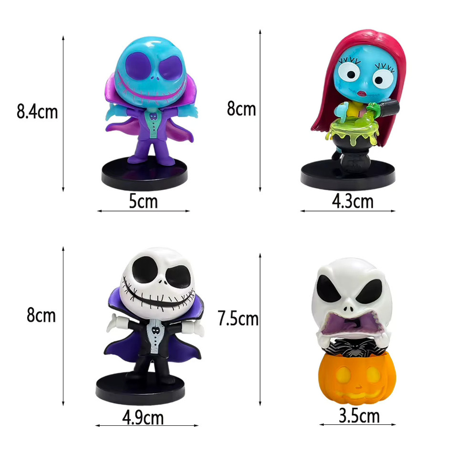 Bandai Nightmare Before Christmas Disney Jack Cosbi, PVC Modell Puppe - Bild 3