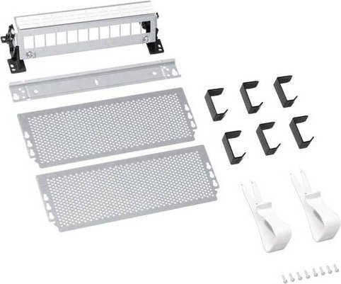 Hager Multimedia Ausbaupaket Volta VZ36MMK, 3reihig ohne Tür, inklusive 1 Keystone Modul universal, weiß - Bild 1