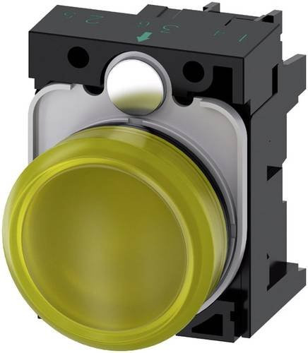 Siemens Leuchtmelder flach Gelb 24 V/AC 24 V/DC aus Kunststoff - Bild 1