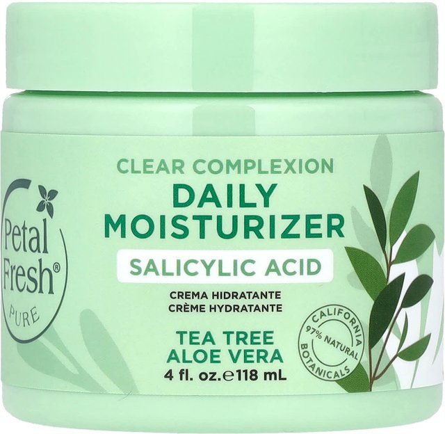 Petal Fresh Daily Moisturizer, Gesichtscreme, Aloe Vera, Salicylsäure, 118 ml - Bild 1