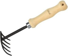 Ideal Handrechen aus Spezialstahl mit Buchenstiel, Länge: 15,5 cm - Bild 1