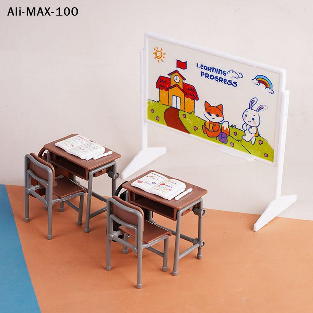 JTZTF Klassenzimmer-Dekorationsspielzeug, Puppenhaus-Zubehör, 1-teiliges Set - Bild 1