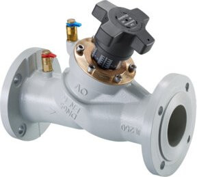 Oventrop Strv. Hydrocontrol VFC DN 125, PN 6, Flanschanschluss aus Grauguss in Grau - Bild 1