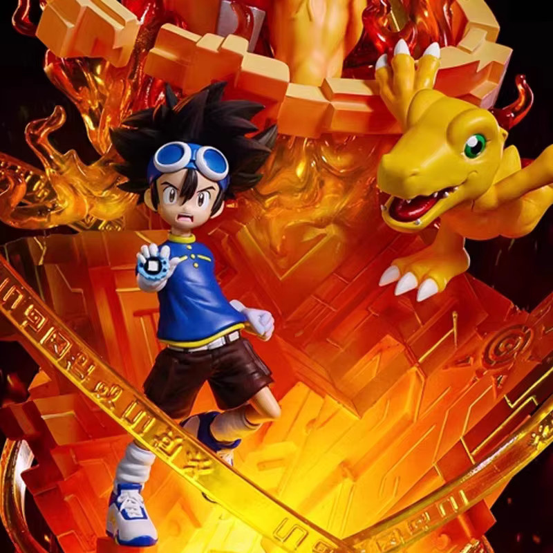 Bandai Digimon Taichi Agumon War Greymon Figuren, Kunststoff, Bunt / Mehrfarbig - Bild 2