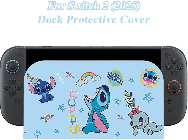 Potdemiel Cartoon Frontplatte Schutzhülle für Nintendo Switch 2 TV-Dock in Multicolour - Bild 1
