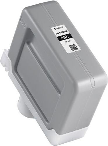 Canon PFI-1300 PBK Original Tintenbehälter in Schwarz für Inkjet-Drucker - Bild 1