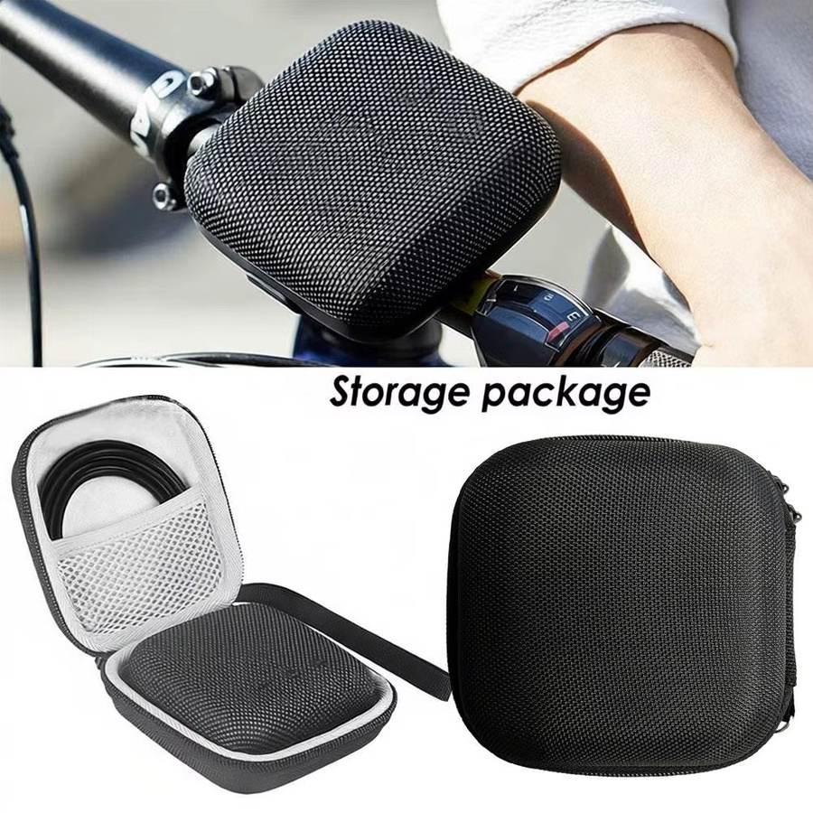 Schutzhülle Bose SoundLink Micro 2 und Tribit StormBox Micro in Schwarz als stoßfeste Lautsprecher-Aufbewahrungstasche - Bild 2