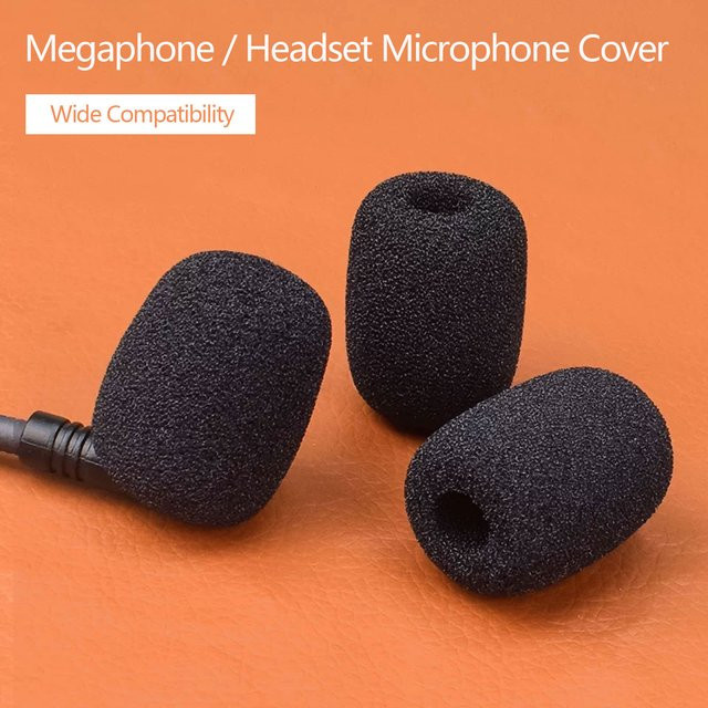 Little Bee Mikrofonabdeckung als Windschutz in Schwarz für Universal-Headsets, Lautsprecher und Mikrofone - Bild 1