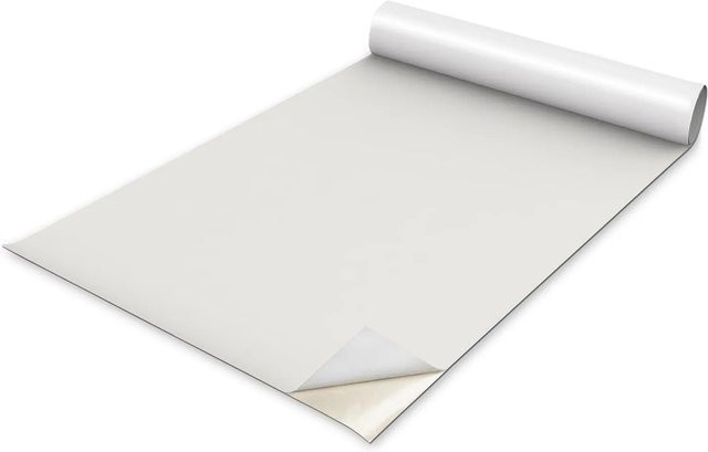 Tulup Möbelfolie Hellgrau Matt, Klebefolie für Schränke und Möbel, Breite: 50 cm, Länge: 100 cm - Bild 1