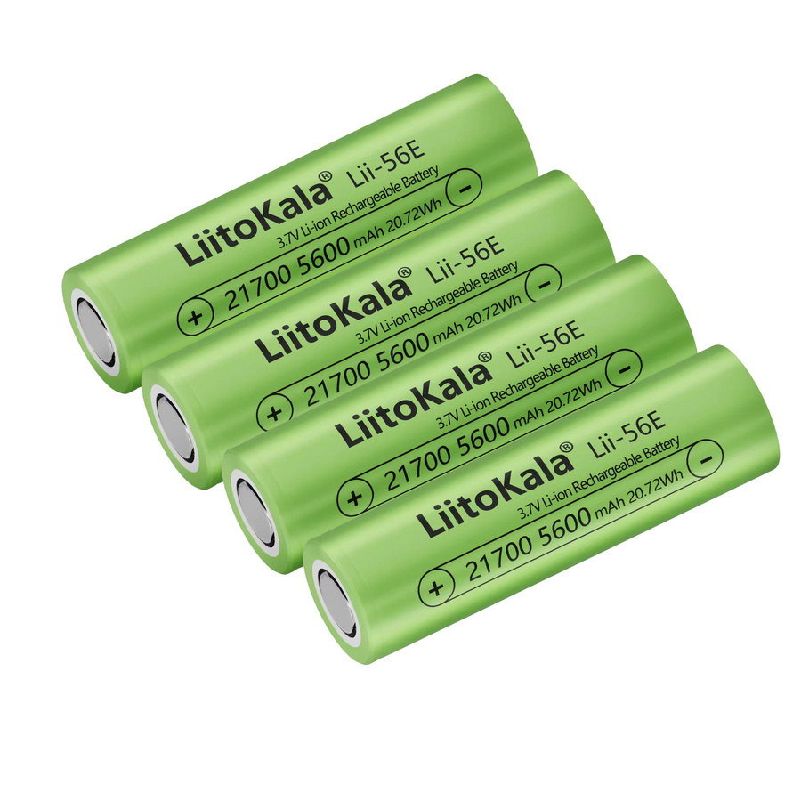 Liitokala Lii-56E Lithium-Ionen-Akku 21700 mit 5600mAh in Grün - Bild 5