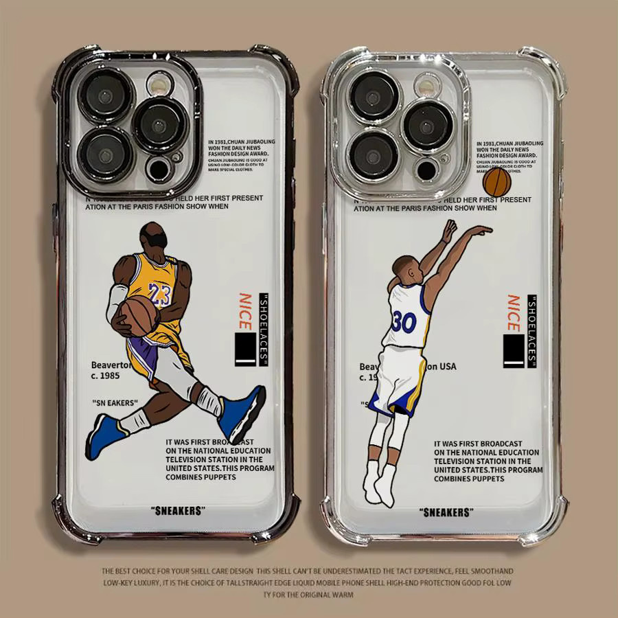 Handyhülle Softcover mit Basketball Sneaker Design für Apple iPhone 11 12 13 14 15 Pro Max 16e in Multicolour - Bild 2