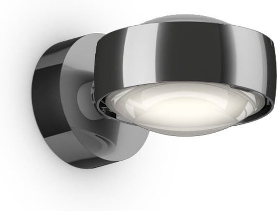 Occhio Sento D verticale up LED-Wandleuchte in Chrom mit Occhio air Modul, 26 W, 3000K, dimmbar - Bild 1