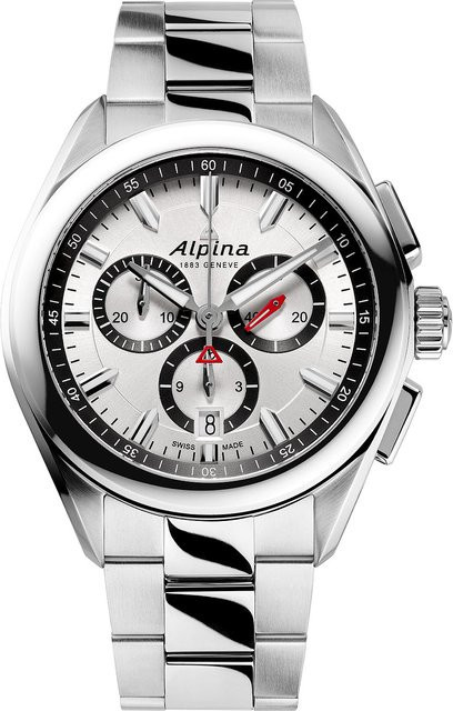 Alpina Chronograph, Quarz, Edelstahl, 42 mm, Herren - Bild 1
