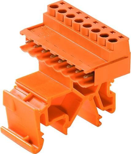 Weidmüller Stiftgehäuse-Kabel BL/SL 5.08 in Orange mit 10 Polen und 5.08 mm Rastermaß - Bild 1
