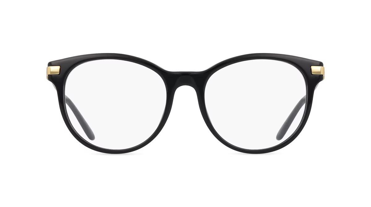 Ralph Lauren RL6231U Korrektionsbrille Damen, Vollrand, Rund, Acetat, Schwarz - Bild 1
