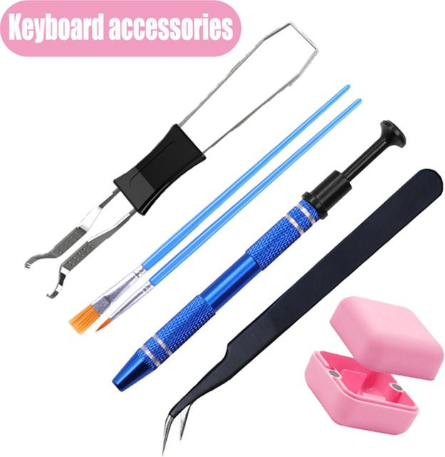 KOYDing Keycaps Switch Puller und Opener Lubrication Set für mechanische Tastaturen und Hot-Swap-Zubehör - Bild 1
