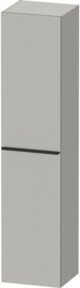 Duravit Hochschrank D-Neo Wandhängend, 1 Tür mit 5 Regalböden, Schwarz/Grau, B: 40 cm, T: 36 cm, H: 176 cm - Bild 1