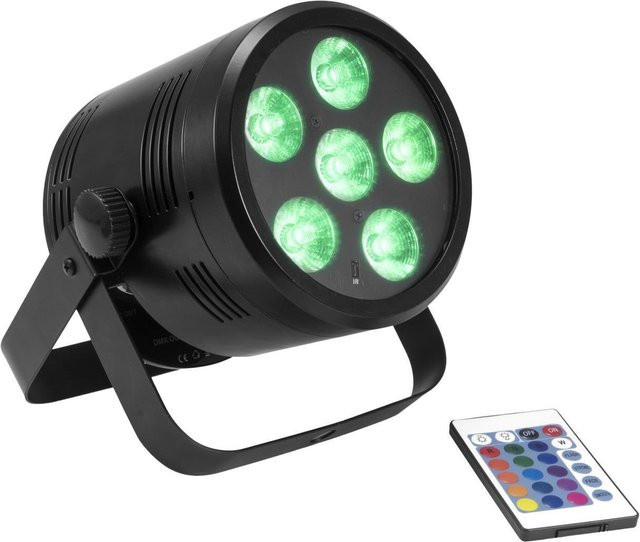 EUROLITE Akku PAR 6 QCL RGB LED-Strahler in Schwarz - Bild 1