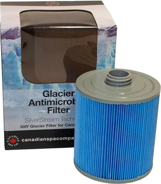 Canadian Spa Glacier Whirlpool Filter Glacier Microban mit Silberionen und antimikrobieller Wirkung in Blau - Bild 1