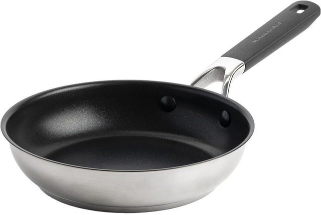 KitchenAid Bratpfanne aus Edelstahl in Silber, Durchmesser: 20 cm - Bild 1