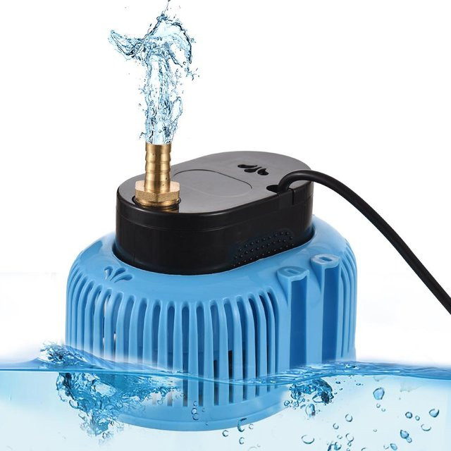 Artleeh Tauchpumpe als Poolabdeckungspumpe und Sumpfpumpe in Blau mit 75 W und 2000 l/h Förderleistung - Bild 1