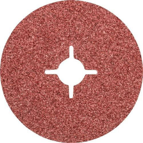 PFERD Korund Fiberscheibe A24 in Rot, Durchmesser: 125 mm, 25 Stück - Bild 1