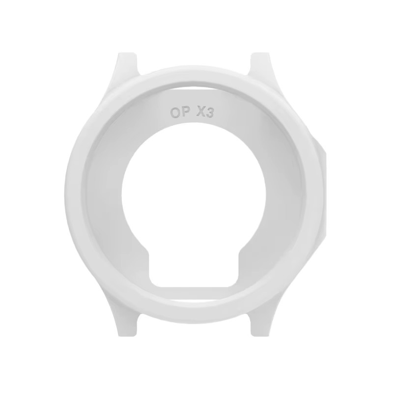 OnePlus Smartwatch-Armband Schutzhülle, Silikon, beige, Oneplus Watch4, Oppo Watch X3 - Bild 2