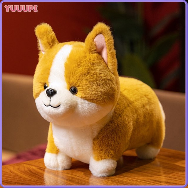 Corgi Hund Plüsch Spielzeug, Stofftier, Braun - Bild 1