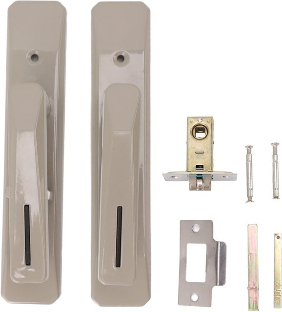 Rechteckiger Türgriff aus Eisen in Beige von Meterk - Bild 1
