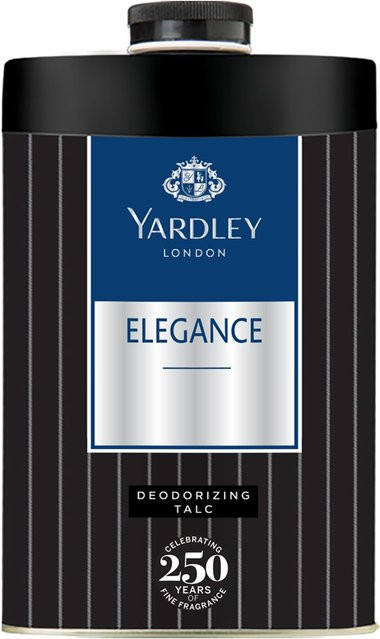 Yardley London Elegance Deodorierendes Körperpuder, 250g, Herren, Fougère, Holzig - Bild 1