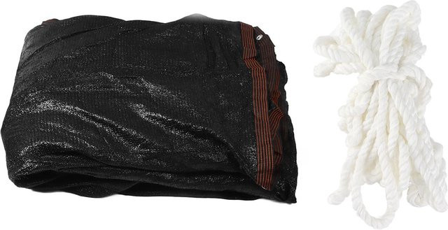 Aimo Sonnenschutznetz aus HDPE in Schwarz für Garten und Gewächshaus mit UV-Schutz und atmungsaktiver Struktur - Bild 1