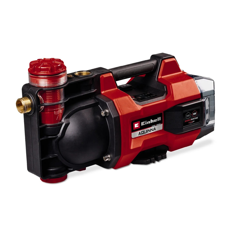 Einhell Power X-Change Aquinna 18/30 F LED Akku-Gartenpumpe - Bild 2