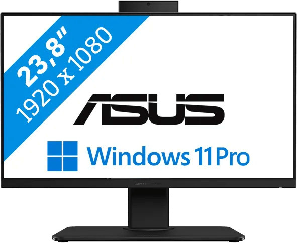 ASUS ExpertCenter All-in-One P440VAESK-BPC489X PC in Schwarz mit 16 Zoll Display, Intel Prozessor, 1000 GB SSD und Windows - Bild 1