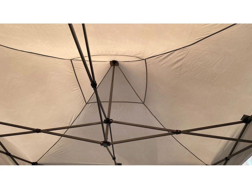 GRASEKAMP Faltpavillon Premium Line Grau B/T/H: 300 x 300 x 230 cm - Bild 2