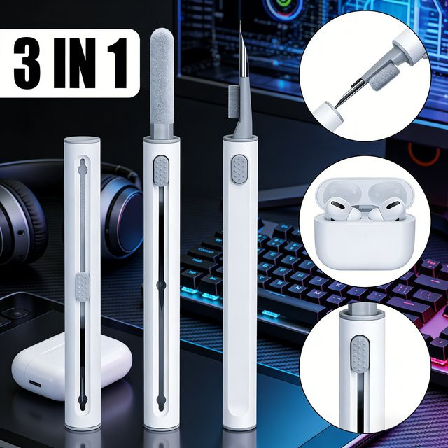 Xiaomi Reinigungsset für Bluetooth-Kopfhörer in Weiß - Bild 1