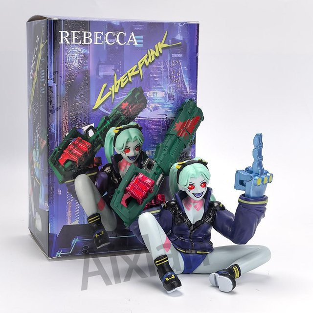Yiran toy 1 Cyberpunk Edgerunners Rebecca Actionfigur PVC - Bild 1