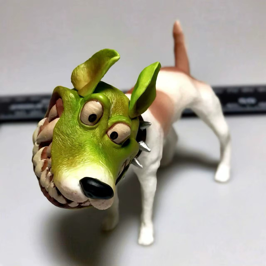Bandai Figurenmodell kleiner Hund, Kunststoff, Bunt / Mehrfarbig - Bild 2